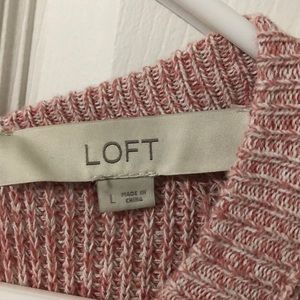 LOFT Sweaters - Loft Bow Back Pink Sweater LOFT Sweaters - Loft Bow Back Pink Sweater